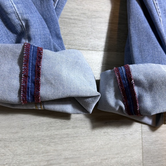 Tommy Bahama Mens Jeans Medium Wash Straight Leg Size 42x32 Stretch Tropical - Picture 7 of 8